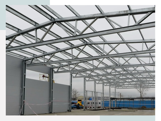 Строительство складов в Дзержинский от 614 руб. за м²