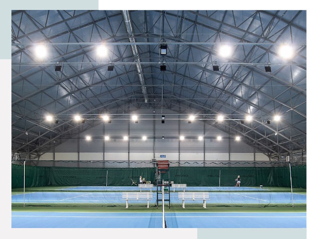 Строительство теннисных кортов в Дзержинский от 614 руб.