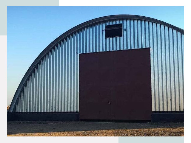 Бескаркасные ангары в дзержинском