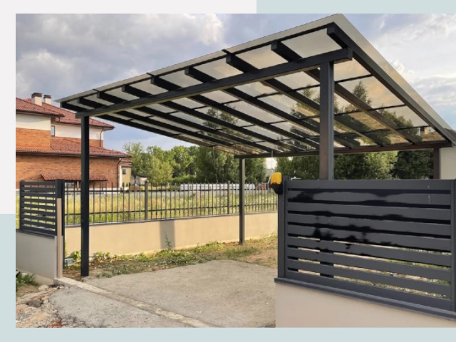 Металлические навесы в Дзержинский от 614 руб. за м²