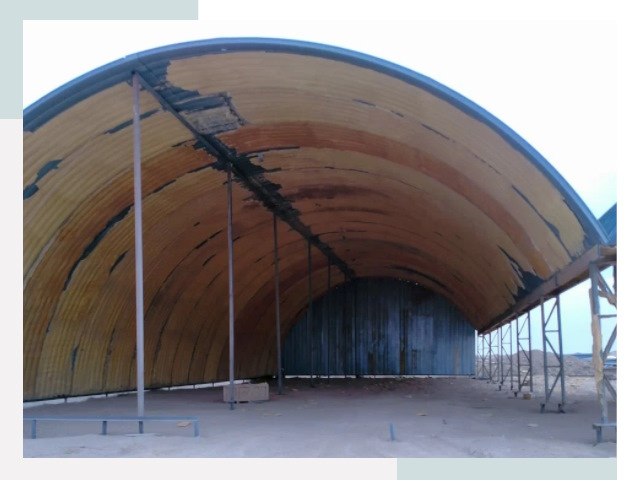 Реконструкция ангаров в дзержинском